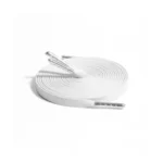 LACE CORDONES PREMIUM DE CUERO BLANCO