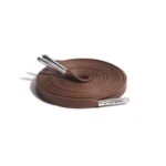 LACE CORDONES PREMIUM DE CUERO CAFE