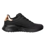 SKECHERS UNO LITE SHIMMER NEGRO - Image 3