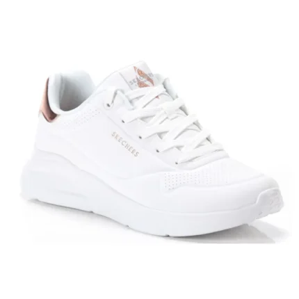 SKECHERS UNO LITE SHIMMER BLANCO
