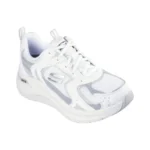 SKECHERS VINTAGE LUX BLANCO CON GRIS - Image 2