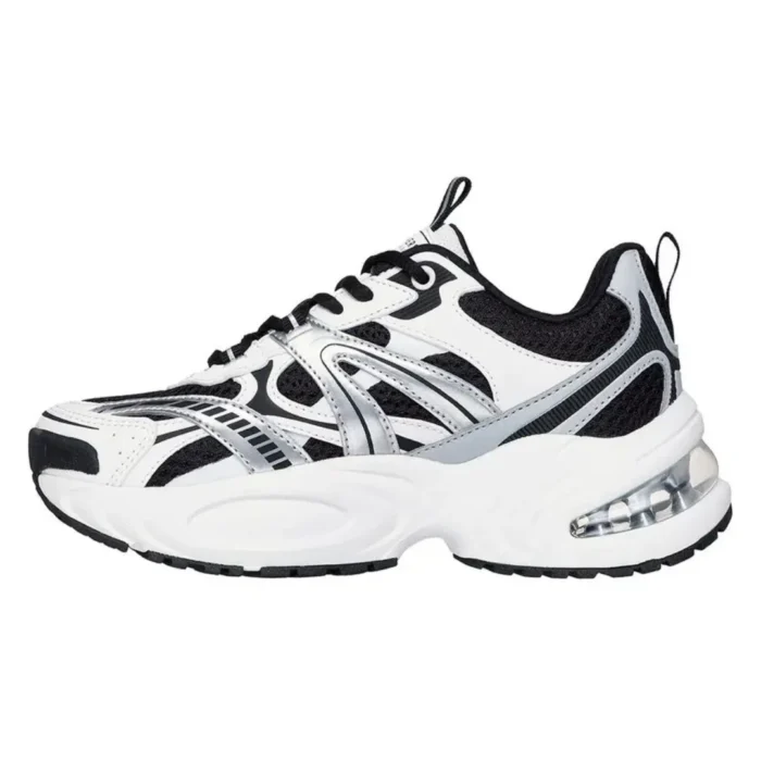 SKECHERS UNO RYZE NEGRO CON BLANCO - Image 2