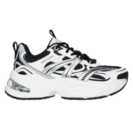 SKECHERS UNO RYZE NEGRO CON BLANCO