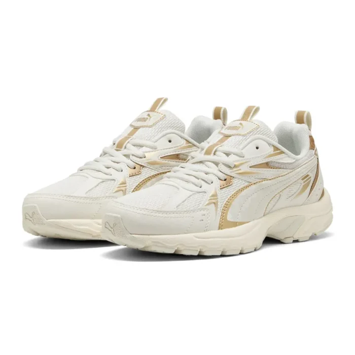 PUMA W MILENIO TECH BLANCO CON DORADO - Image 2