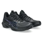 ASICS W SOLUTION SPEED FF 3 CLAY NEGRO CON AZUL - Image 3