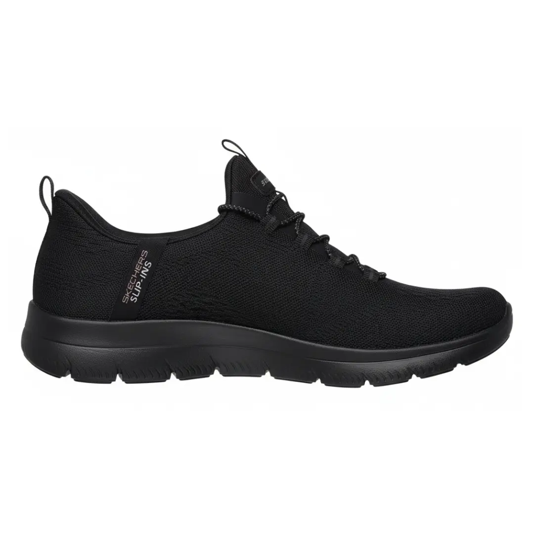 150284BBK (2) SKECHERS SUMMITS SLIP ON NEGRO - Image 2