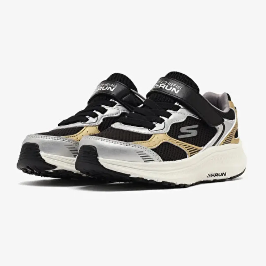 405039LSLBK (3) SKECHERS JR GO RUN CONSISTENT NEGRO CON GRIS - Image 3