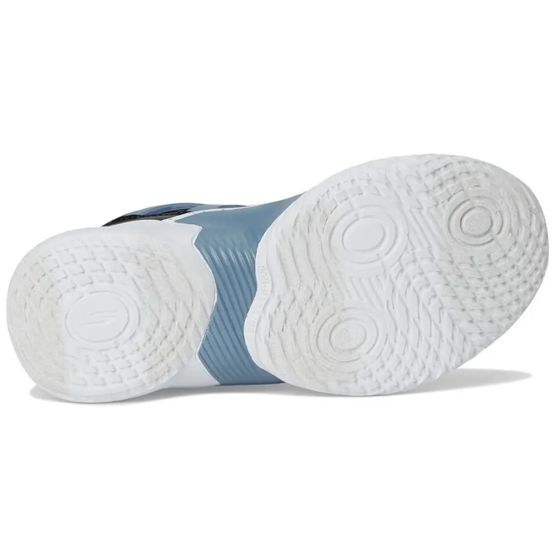 406073LBKGY (3) SKECHERS JR BOTA STREET HOOPER NEGRO CON AZUL - Image 3