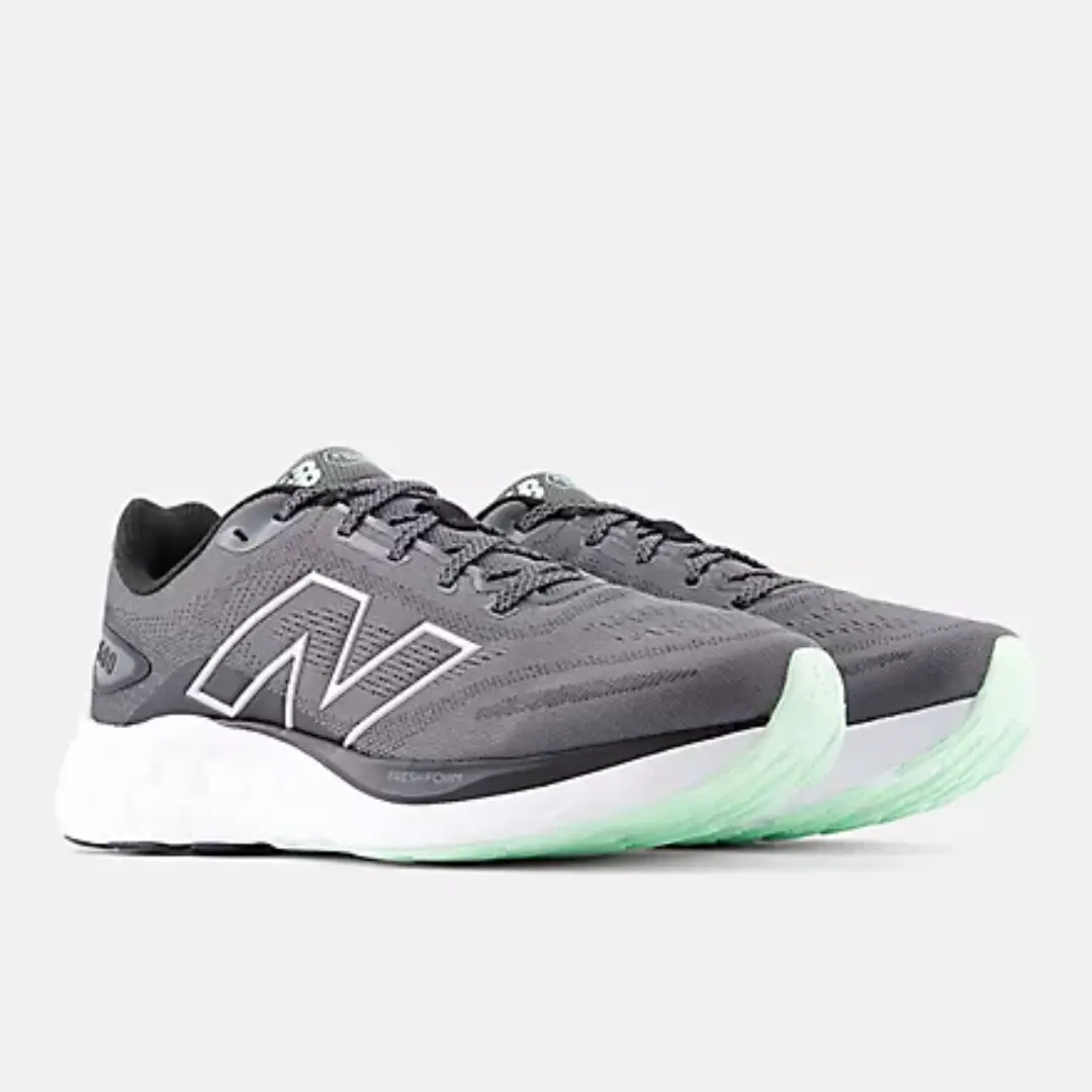 M680CF8 (2) NEW BALANCE FRESH FOAM 520 V9 GRIS CON VERDE - Image 2