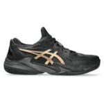 ASICS COURT FF 3 NOVAK CLAY NEGRO CON DORADO
