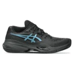 ASICS W GEL-RESOLUTION X CLAY NEGRO CON AZUL