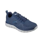 SKECHERS TRACK AZUL CON GRIS - Image 2