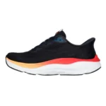 SKECHERS MAX RUN NEGRO CON NARANJA - Image 2