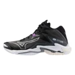 MIZUNO WAVE LIGHTNING Z8 MID NEGRO CON BLANCO - Image 2