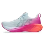 ASICS W NOVABLAST 5 GRIS CON ROSADO - Image 2