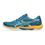 ASICS GEL-ROCKET 12 AZUL CON NARANJA - Image 2