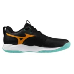 MIZUNO WAVE MOMENTUM PRO NEGRO CON AZUL - Image 2