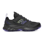 NEW BALANCE W FRESH FOAM 410 V9 NEGRO CON MORADO