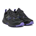 NEW BALANCE W FRESH FOAM 410 V9 NEGRO CON MORADO - Image 2